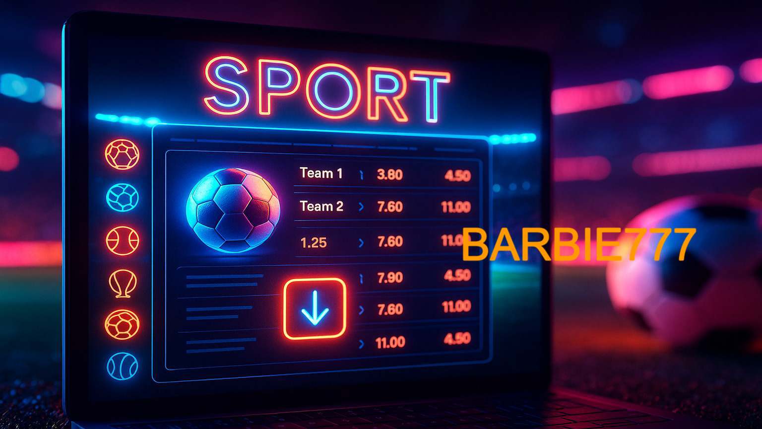 Variedade de Esportes